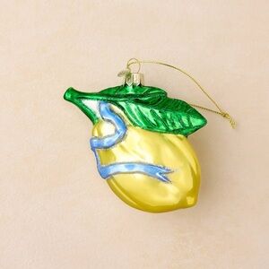 *NIB* John Derian for Target Glass Lemon Ornament